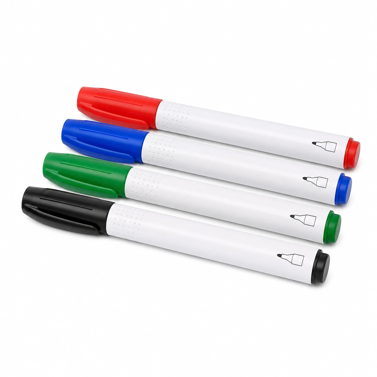 Whiteboardmarker Set 4 Farben Rot Blau Grün Schwarz