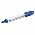 Blauer Whiteboard-Marker mit Keilspitze