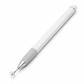 Präzisions-Stylus-Stift mit transparenter Scheibe Weiß Grau