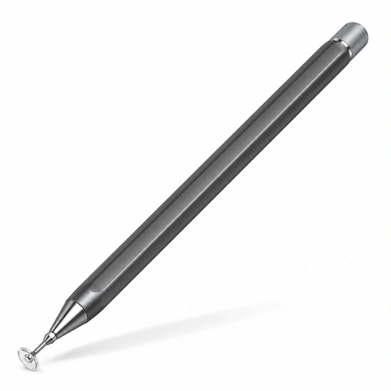 Stylus Stift mit Präzisions-Disc-Spitze, Grau