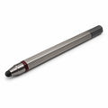 Stylus Eingabestift Grau mit Weicher Gummispitze