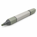 Ergonomischer Marker mit 5 mm Spitze in Grau/Grün