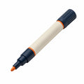 Marker mit Rundspitze in Orange und Dunkelblau