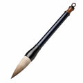 Kalligrafie-Pinsel mit Naturhaar und Holzgriff – Schwarz/Braun