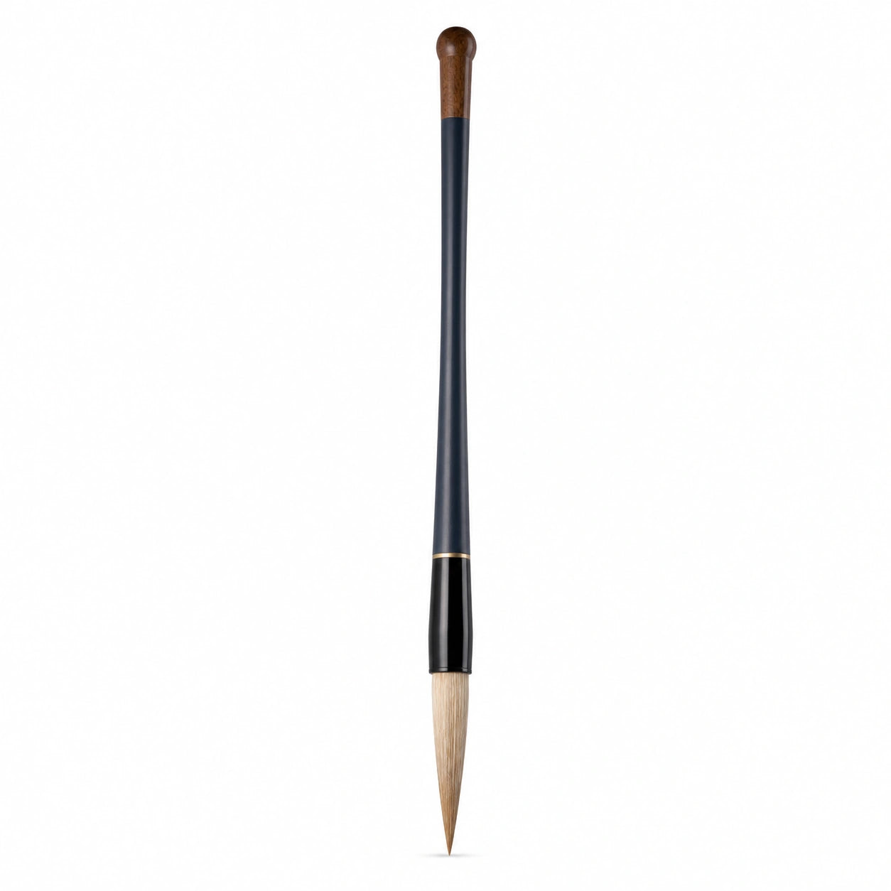 Kalligraphie-Pinsel mit Holzgriff und Naturborsten