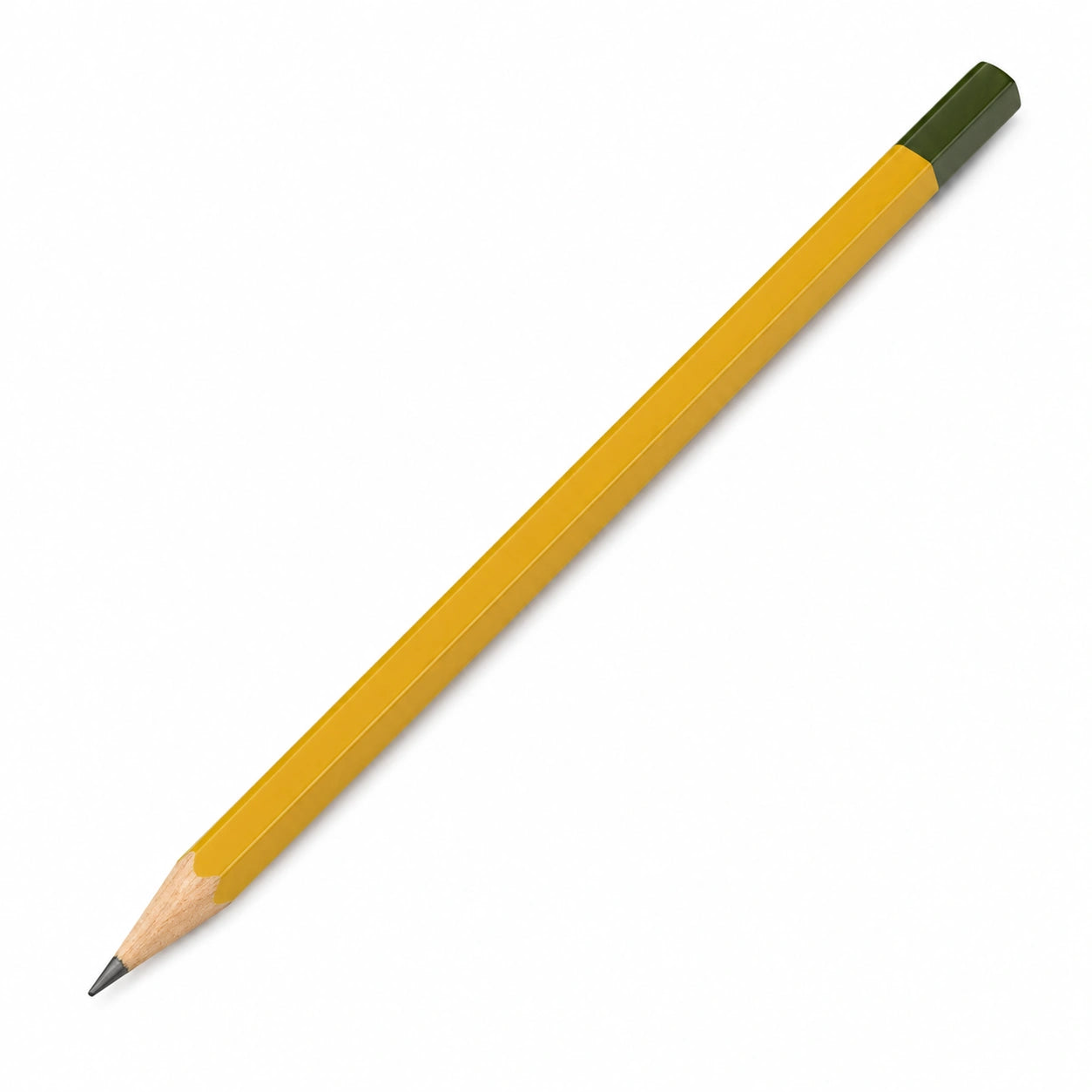 Gelber HB-Holzbleistift für Schule und Büro