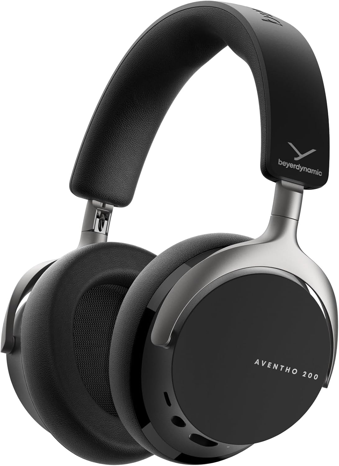Beyerdynamic AVENTHO 200 Wireless Over-Ear Kopfhörer mit aktiver Geräuschunterdrückung, Design in Schwarz, 60 Stunden Akkulaufzeit