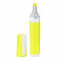 Gelber Textmarker mit Keilspitze, 5 mm Linienbreite