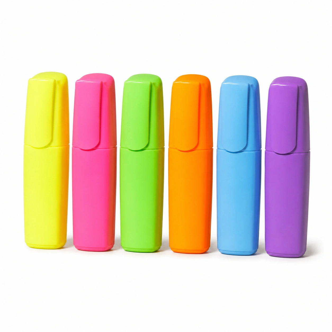 Textmarker Set in Neonfarben – 6er Pack