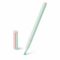 Mintgrüner Pastell-Textmarker mit Schräge