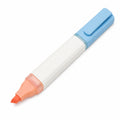 Pastell Textmarker Orange mit Blauer Kappe