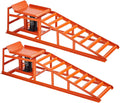 VEVOR hydraulische Autorampen Auffahrrampen 2 STK. 27-36 cm Hubhöhe, 1 t, Pro Rampe, Belastbar Auffahrhilfe