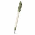 Kugelschreiber Olivgrün/Beige