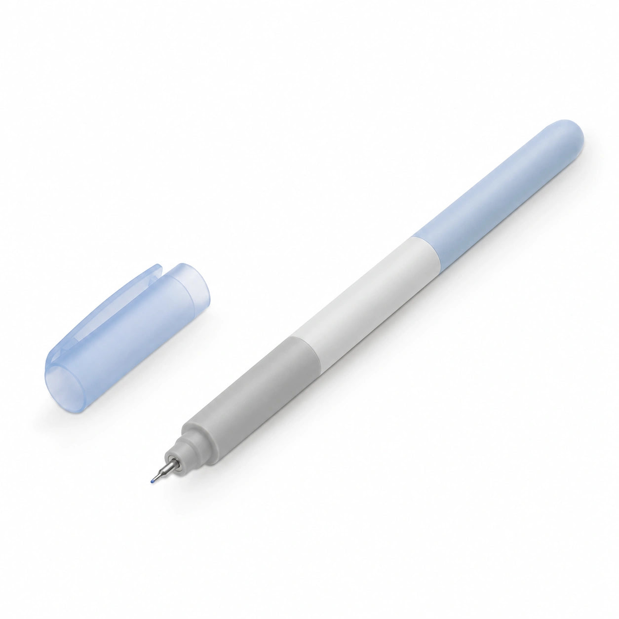 Präzisionsstift Hellblau/Grau mit 0.5mm Spitze