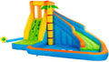 Home Deluxe- Aufblasbare Hüpfburg VIVI, Inkl. Gebläse und Zubehör, 400 × 300 × 225 cm, UV-Beständig I Spielburg Springburg Hüpfschloss
