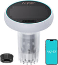 AIPER HydroComm Pro Pool Wassertester Digital, Smart Pool Monitor mit App & Echtzeit-Verbindung zu Poolrobotern, 5-in-1 Wasseranalyse, PH, ORP, EC