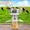 KumuJ 5L Elektrische Milchzentrifuge Separator Tisch, e Separator, 50L/H Milch, 50L/H Milch Zentrifuge Milchseparator Milchcreme Separator