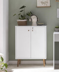 Schildmeyer Jonte Aktenschrank, 65,2 × 39 × 85,5 cm, Weiß matt