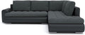 Generic Sofa Wohnlandschaft Tokio Schlaffunktion! Best , Dunkelgrau