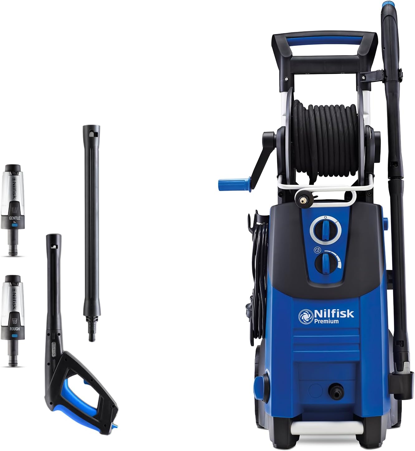 Nilfisk Premium 180 Bar Hochdruckreiniger, 2900 W, Pressure Washer Für Terrassen, Werkstätten und Autos
