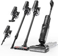 Tineco FLOOR ONE Switch S7 Stretch Nass Trockensauger & Akkusauger Set 5-in-1, FlashDry Selbstreinigung, DualBlock Anti-Tangle