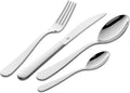 ZWILLING Greenwich Besteck Set, Silber plastikfreie Verpackung, 68-teilig, Für 12 Personen, 18/10 Edelstahl/ Klingenstahl, Poliert