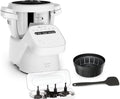 Moulinex Companion HF8401F1 Multifunktions-Küchenmaschine für 10 Personen, Kapazität 3 l, Farbe Grau, 14 Funktionen und manueller Modus