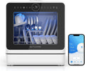 BLITZHOME Mini Spülmaschine, BLITZHOME Tischgeschirrspüler, 5L, 2 Programme, Kindersicherung, App-Steuerung, App-/WLAN-Steuerung, Selbstreinigung
