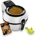 Tefal Actifry Genius Snaking FZ761015 Fritteuse ohne Öl, 1,2 kg, Schwarz, Mit 9 Automatikprogrammen und Snackzubehör, Spülmaschinenfest