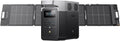 EF ECOFLOW EcoFlow DELTA tragbare Powerstation Stromgenerator, 110W, für Camping und Wohnmobile, für die Stromversorgung, Schwarz/Grau, verstellbar