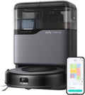 Eufy Saugroboter Omni C20 mit All-in-One-Station, 8,5 cm Ultraflaches Design, Auto-Entleerung, Auto-Wasch- und Trocknungsfunktion