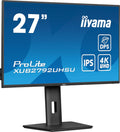 Iiyama Prolite XUB2792UHSU-B6 68,45 cm 27' IPS LED Monitor 4K UHD HDMI DP USB3.2 USB-C 15 W DPS Slim-Line Höhenverstellung Pivot schwarz