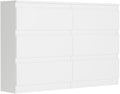 Framire Kommode Schmale , Modern R120, 30 cm, Stauraum, Weiß