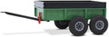 BERG Tandem Trailer XL Kart Tretfahrzeug, 08.04.00, Grün/Schwarz/Rot