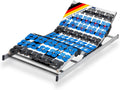 CubeSleep 7-Zonen Tellerfeder-Lattenrost Cloud 90 × 200 cm, Kopf- und Fußteil elektrisch verstellbar, Made In Germany, GS Zertifiziert