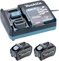 Makita » Power Source-Kit XGT 5,0 Ah « 1x Schnellladegerät, 2 × 40 V Akkus