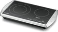 ROMMELSBACHER Doppelkochplatte CT 3403/TC, Made in Germany, SCHOTT CERANKochfläche, 2 Kochzonen, Energiesparend, Kurze Aufheizzeit, 9 Leistungsstufen