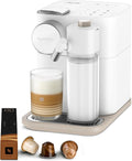 Nespresso De'Longhi EN640.W Gran Lattissima Kaffeekapselmaschine mit automatischem Milchsystem, 1400 W, 19 Bar Druck, Weiß