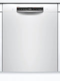 Bosch SMU4HCW48E Serie 4 Smarter Geschirrspüler Unterbau, 60 cm breit, Made in Germany, Silence Programm besonders leise