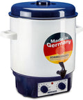 ROMMELSBACHER Glühwein-/Einkochvollautomat KA 1804, 1800 W, MADE IN GERMANY, 2-Schicht-Emaillierung, 27 Liter/für 14 Gläser à 1 Liter, Zeitschaltuhr