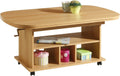 Hela Couchtisch Babsi II Buche, Funktion höhenverstellbar, B/T/H 107 × 67 × 50-60