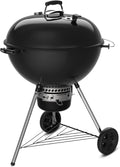 Weber Master-Touch Holzkohlegrill, 66 cm, Edelstahl, Schwarz