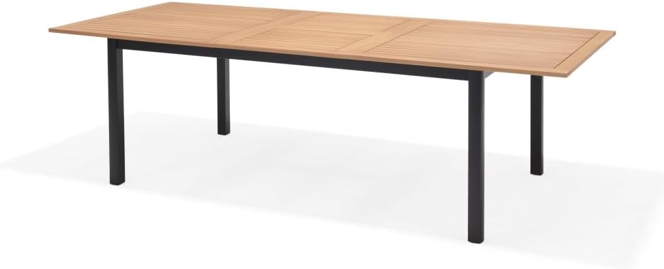 Primaster Gartentisch Vasto 180 × 100 cm ausziehbar bis 2,40 m Eukalyptusholz