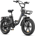 ENGWE L20 Boost Elektrofahrrad für Erwachsene, Herausnehmbarer Akku mit 48 V 13 Ah, 7 Gänge Ebike, Reichweite bis zu 126KM, 20 × 4,0 Fat-Reifen